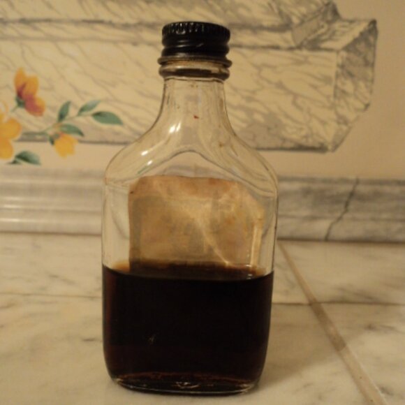 antique novelty bottle "Old Overcoat" - Picture 4 of 4